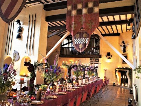 4. 位于苏德利城堡的永久宴会厅，英国历代国王和王后都曾使用过.
